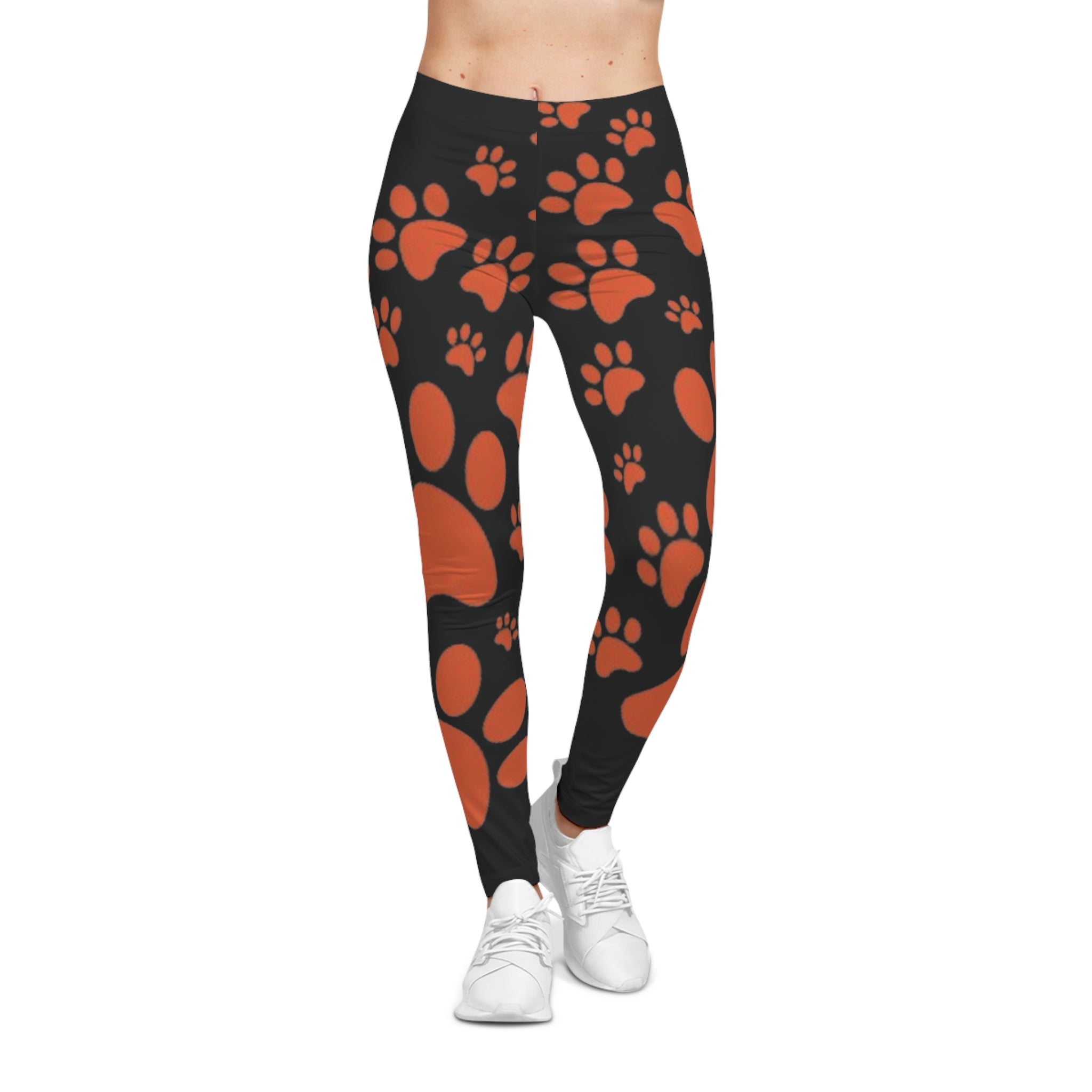 Pet-Themed Leggings for Women | Fun Animal Lover Pants, Cat Print Yoga Tights, Casual Wear, Gift for Her, Playful Patterned